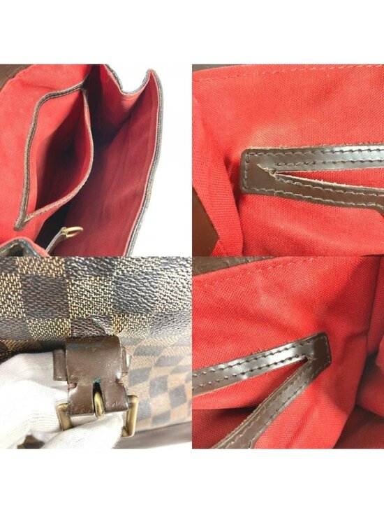 Louis Vuitton Backpack Soho Damier Canvas Ebene Brown main image 9